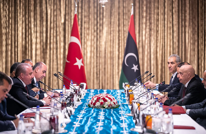 Libya Temsilciler Meclisi Başkanı Akile Salih, Ankara’da