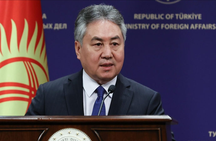 Kırgızistan Dışişleri Bakanı: Okyanuslara bağlantımızı Türkiye, Hazar ve Çin üzerinden kuracağız