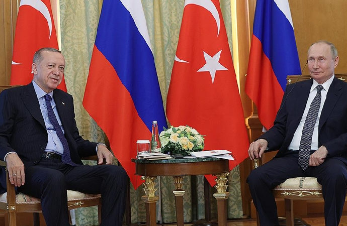 Putin ve Erdoğan, Rusya’nın Soçi kentinde bir araya geldi