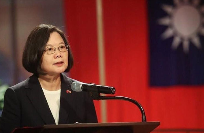 Tayvan Cumhurbaşkanından Çin’e ‘akıl ve itidal’ çağrısı
