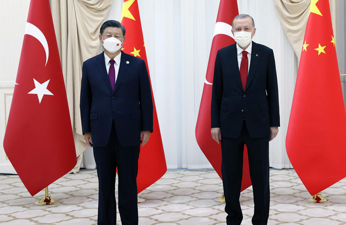 Erdoğan, Çin Devlet Başkanı ile bir araya geldi