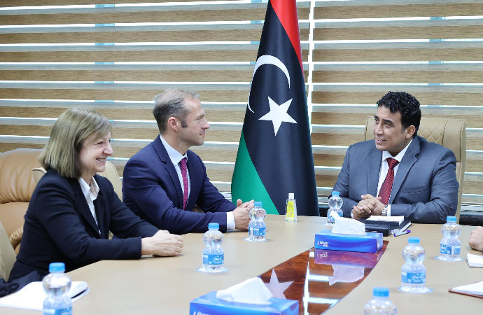 Libyalı ve Avrupalı yetkililer arasında yoğun görüşmeler