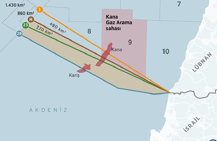 İşgalci İsrail ile Lübnan arasındaki “deniz sınırı” uzlaşmasının detayları