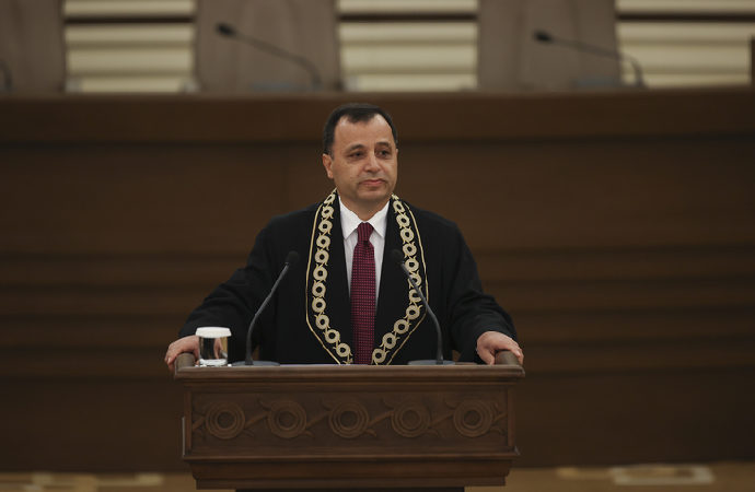 Yemin töreninde AYM Başkanı Arslan’dan ‘dini referanslı’ konuşma