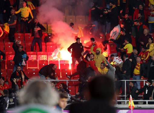 İzmir’de Göztepe-Altay maçında olaylar: 21 gözaltı