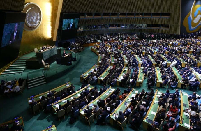 BM Genel Kurulu, ABD öncülüğünde oluşturulan kararı kabul etti
