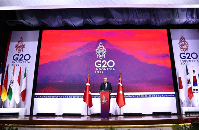 Erdoğan: G20 platformu, liderlik görevini başarıyla yürütüyor