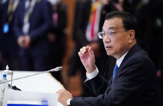 Çin Başbakanı ile IMF Başkanı arasında görüşme