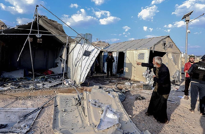 Esad rejiminden İdlib’de çadır kampa misket bombalı saldırı