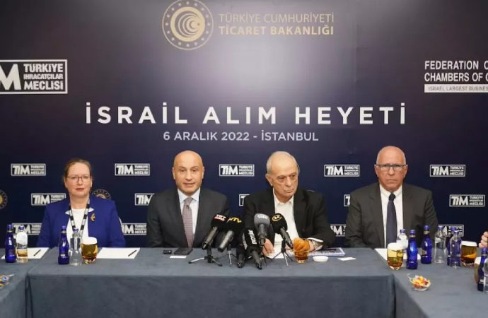 İsrailli 100 kişilik ticaret heyeti İstanbul’da