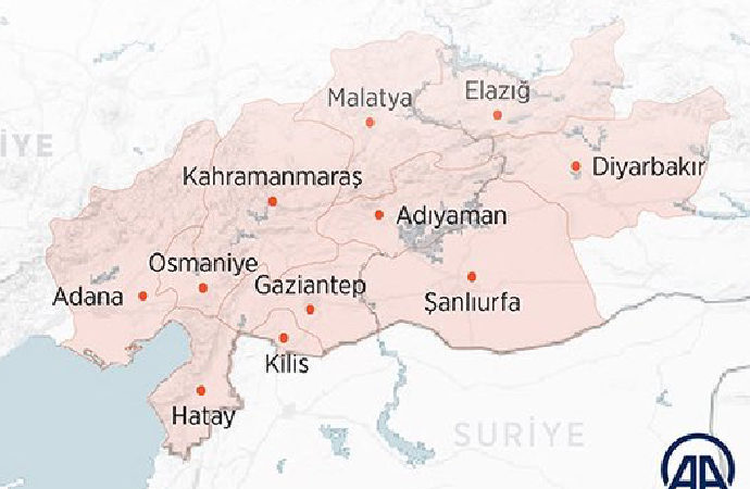 Bölgede kurulan çadır sayısı 329 bin 382’ye ulaştı