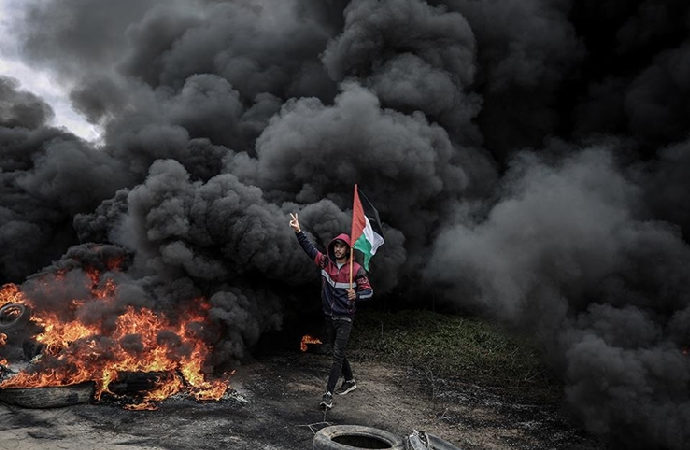 Filistinliler, İşgal rejimini protesto etti