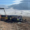 Afyon’da yolcu otobüsü devrildi