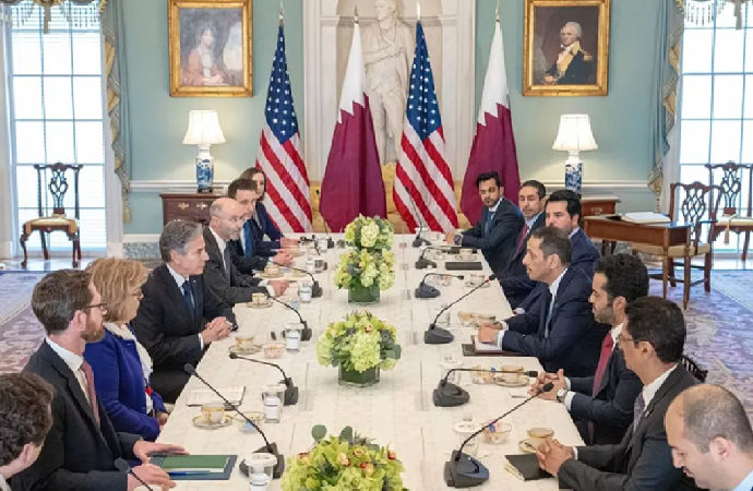 ABD ve Katar uluslararası yardımın koordinasyonunu görüştü