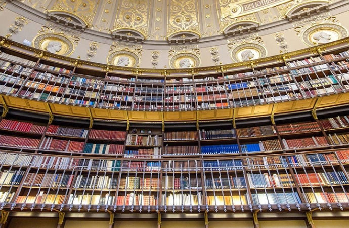 1789’da açılan kütüphanede 40 milyon eser