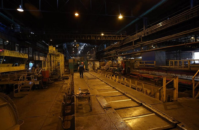 İskenderun demir çelik fabrikalarında üretim yeniden başladı