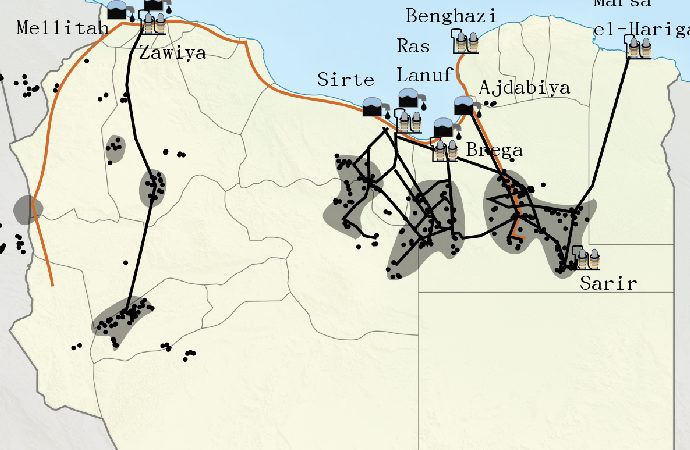 Libya’da günlük petrol üretimi artarak devam ediyor