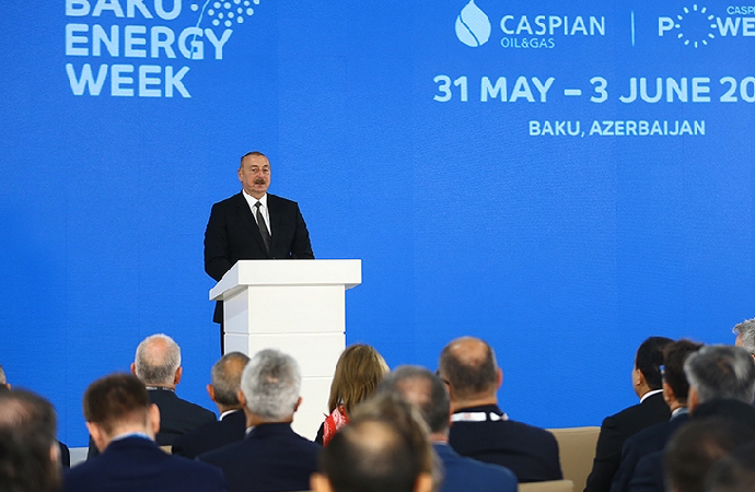 Aliyev: Avrupa’da Azerbaycan gazına talep arttı
