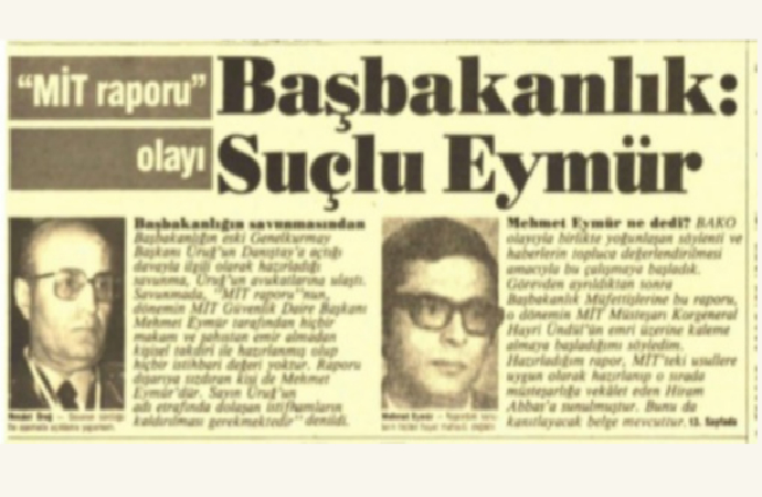 Mehmet Eymür’ün üç dönemi