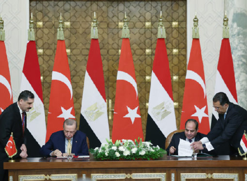 Türkiye ile Mısır arasında iş birliği için ortak bildiri