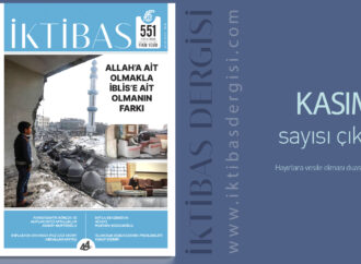 İktibas Dergisi’nin Kasım Sayısı Çıktı