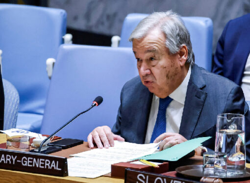 Guterres, ‘olayı’ şiddetle kınamayı tercih etti