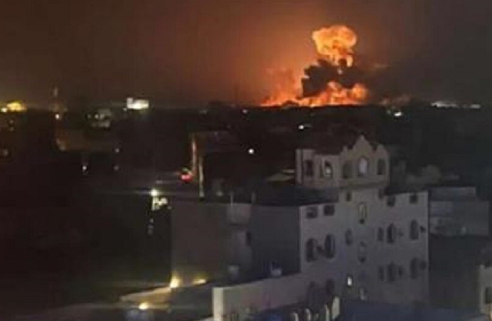Yemen’in başkenti Sana saldırı altında