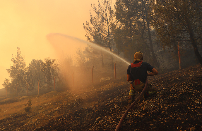 Türkiye’de son 5 günde 342 yangın çıktı