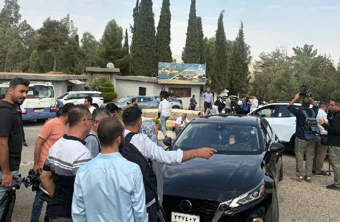 PKK’nın silah bırakma töreni Süleymaniye’de