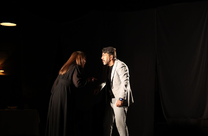 Şam’da ‘Ulusal tiyatro’ oyunu izlendi