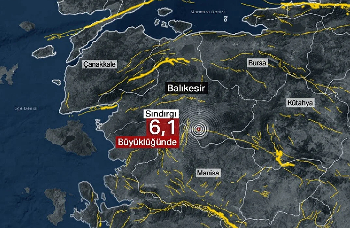 Balıkesir’deki depremle ilgili AFAD’dan ön değerlendirme