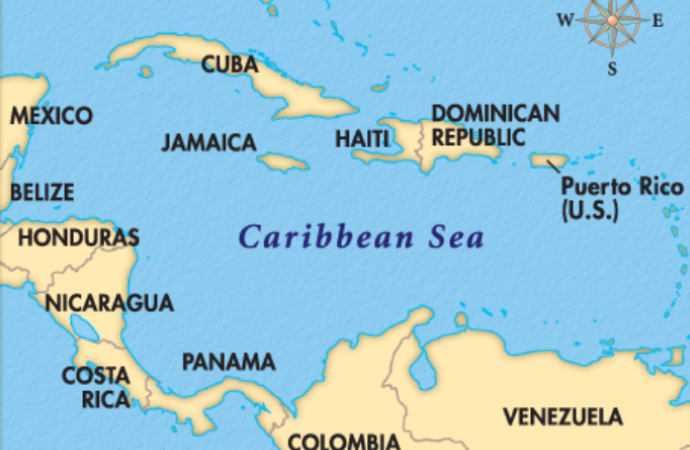 ABD savaş gemileri, Kolombiya ve Venezuela açıklarında