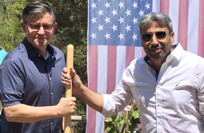 ABD Meclisi Başkanı, Batı Şeria’da yahudi yerleşimini ziyaret etti