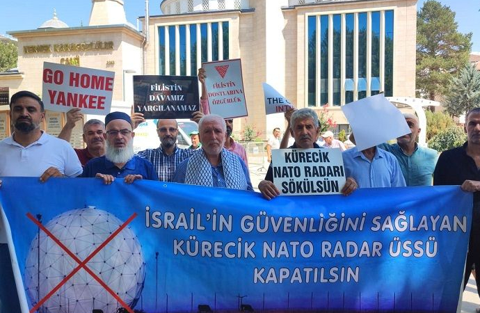 Malatya’da Kürecik Radar Üssü kapatılsın eylemi