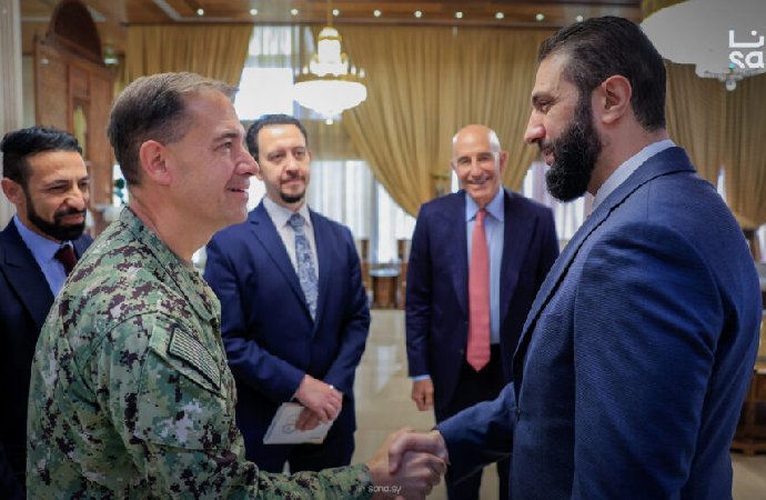 ABD’liler Şara’yı ziyaret etti