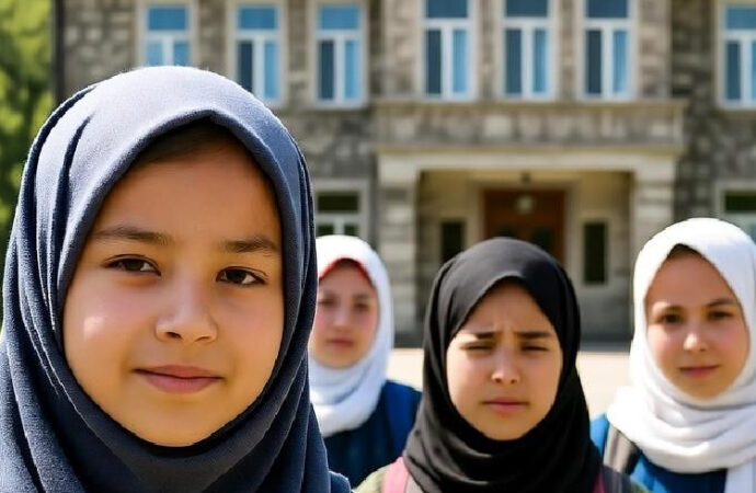 Kosova’da yasal başörtüsü zulmü!