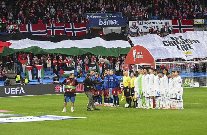 Rusya’nın engellendiği Dünya Kupasında İsrail’e engel yok