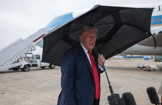 Trump: Onlara (Hamas’a) bir süreliğine onay verdik