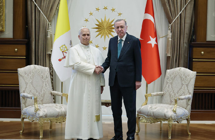 Papa’dan Erdoğan’a ziyaret