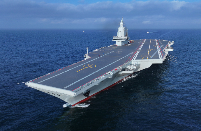 Çin, donanmasına üçüncü uçak gemisini kattı
