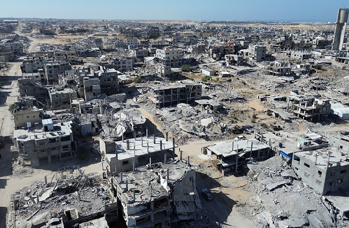 Gazze’de 282 binden fazla ev yıkıldı ya da zarar gördü