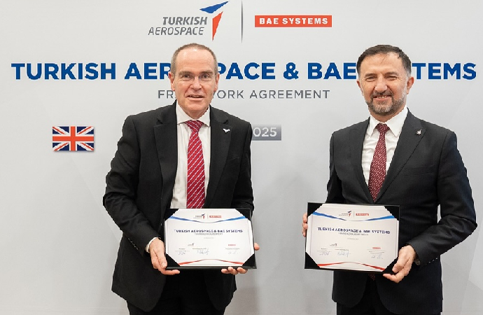 TUSAŞ, İngiliz BAE Systems’le anlaşma imzaladı