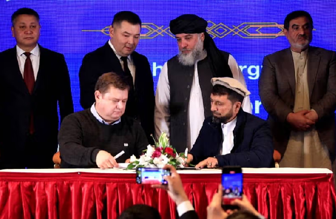 Afganistan ve Kırgızistan arasında 157 milyon dolarlık anlaşma