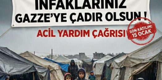 Gazze için Çadır Kampanyası