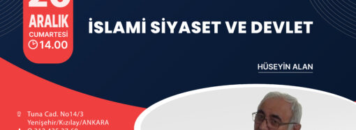 İktibas’ta bugün yazar Hüseyin Alan konuk oluyor