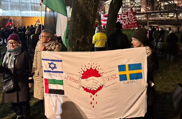 Nobel ödülleri verilirken ABD-İsrail ve İsveç’e protesto