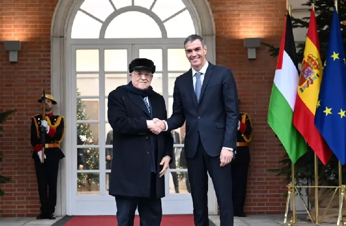 Abbas, İsrail’le yan yana yaşayacak bir devlet istediklerini teyid etti