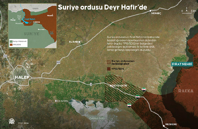 Suriye ordusu, Deyr Hafir’in kontrolünü ele geçirdi