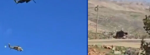 İsrail’in nakletmeye çalıştığı helikopter yere çakıldı