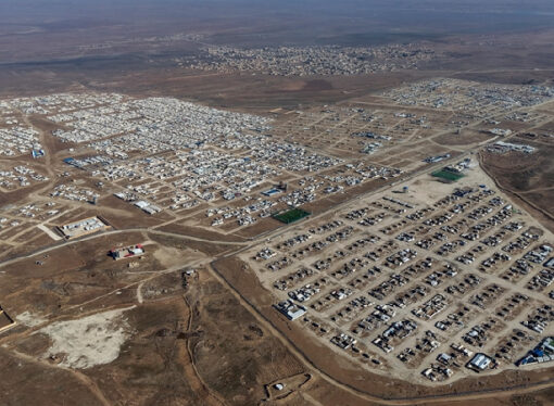el Hol mülteci kampı tamamen tahliye edildi